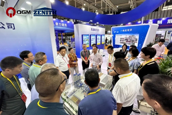نمایشگاه بتن 2023 چین 丨Quangong Co.,Ltd ساخت ژست صحنه