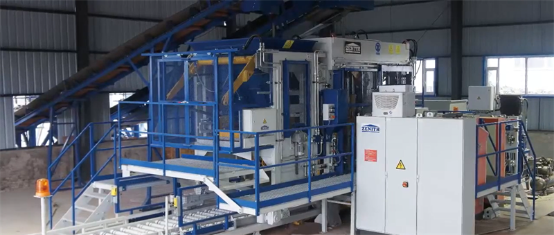 پروژه تولید آجر در هم قفل شده بتن چند لایه کاملاً خودکار در آفریقا راه اندازی شده است.