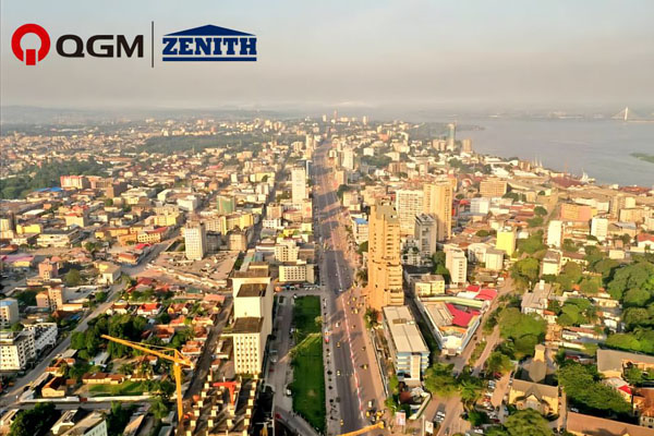 دستگاه بلوک بتنی QGM QT6 در KINSHASA D.R کنگو